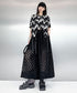 Cut-out Wide Pants